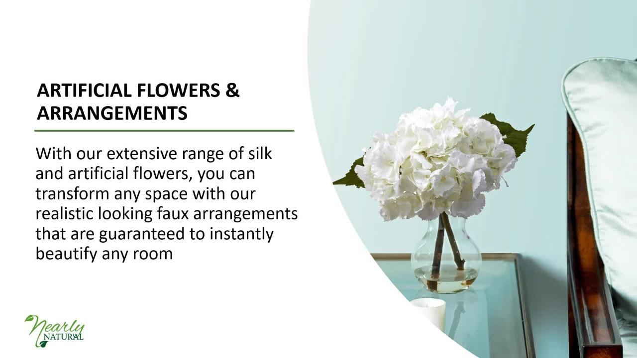 A Comprehensive Guide to Buying, Using and Selling Silk Flowers