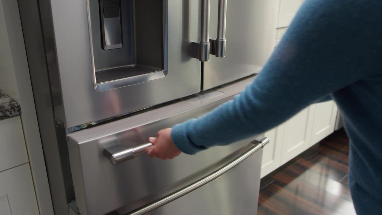 Maytag 20 cu. ft. French Door Refrigerator in Fingerprint