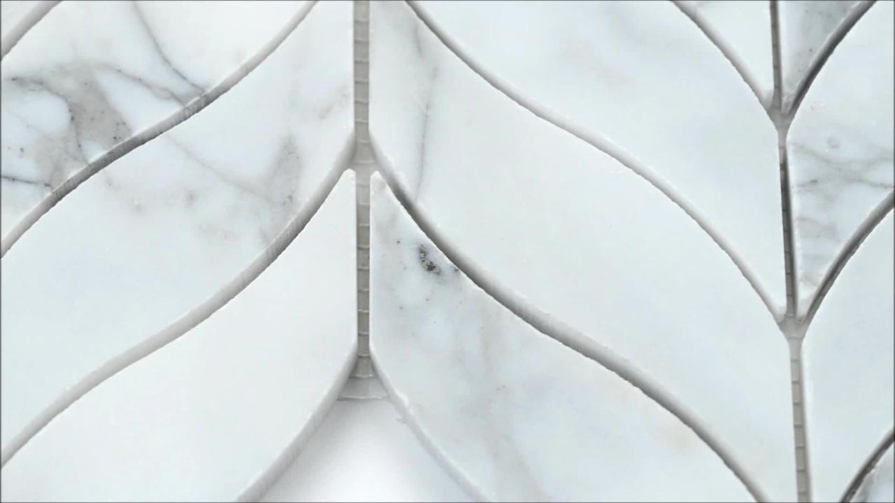 MSI Calacatta Cressa Basket Weave 12 in. x 12 in. x 10 mm Honed Marble Mesh-Mounted Mosaic Tile (10 sq. ft. / case) MSI Calacatta Cressa Basket Weave 12 in. x 12 in. x 10 mm Honed Marble Mesh-Mounted Mosaic Tile (10 sq. ft. / case)