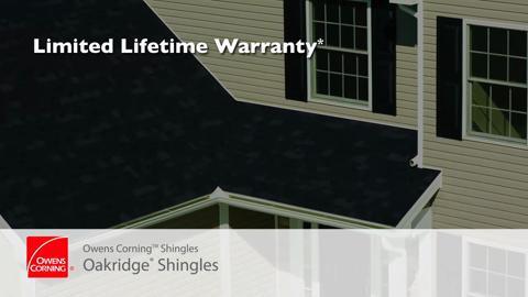 Oakridge® Shingles  Owens Corning Roofing