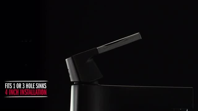 Delta Zura Single Hole Single-Handle Bathroom Faucet with Metal