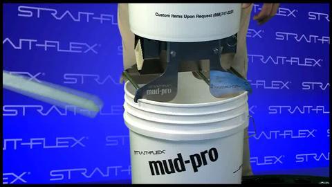 Strait-Flex 13 in. x 10 in. x 5.5 in. Mud-Pro2 Mounted Drywall Compound Applicator MP 2