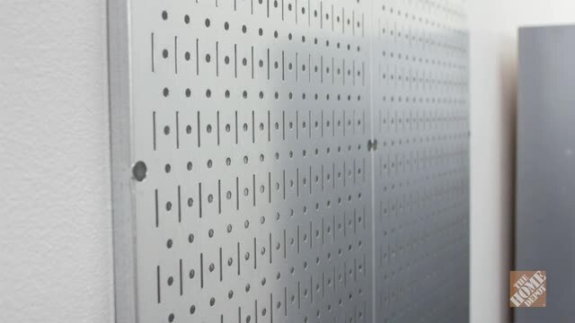 Details about   Wall Control 30-P-3232G Gray Metal Pegboard Pack 