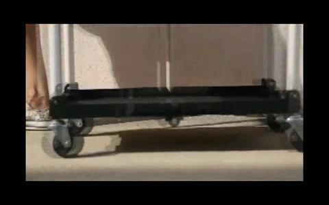 PACK-N-ROLL 3-Shelf Collapsible 4-Wheeled Resin Multi PACK-N-ROLL 3-Shelf Collapsible 4-Wheeled Resin Multi