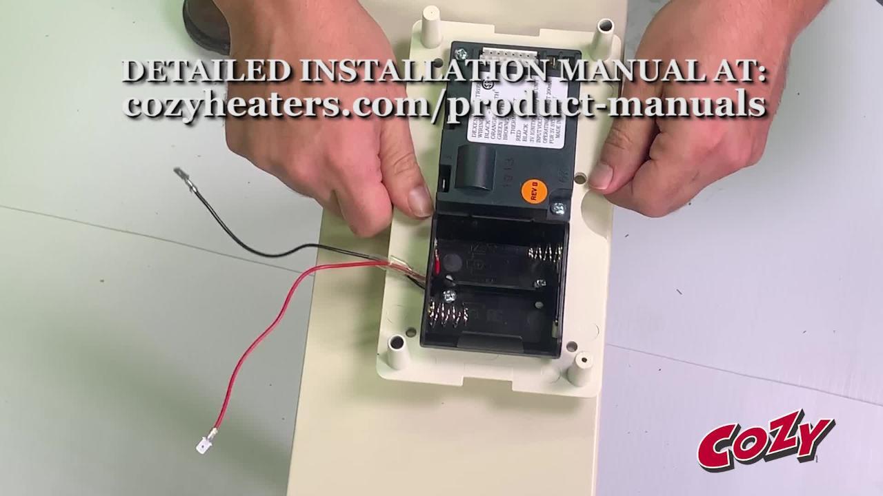 25,000 BTU/Hour Vented Natural Gas Gravity Wall Furnace with PilotPro Battery-Ignition Pilot System