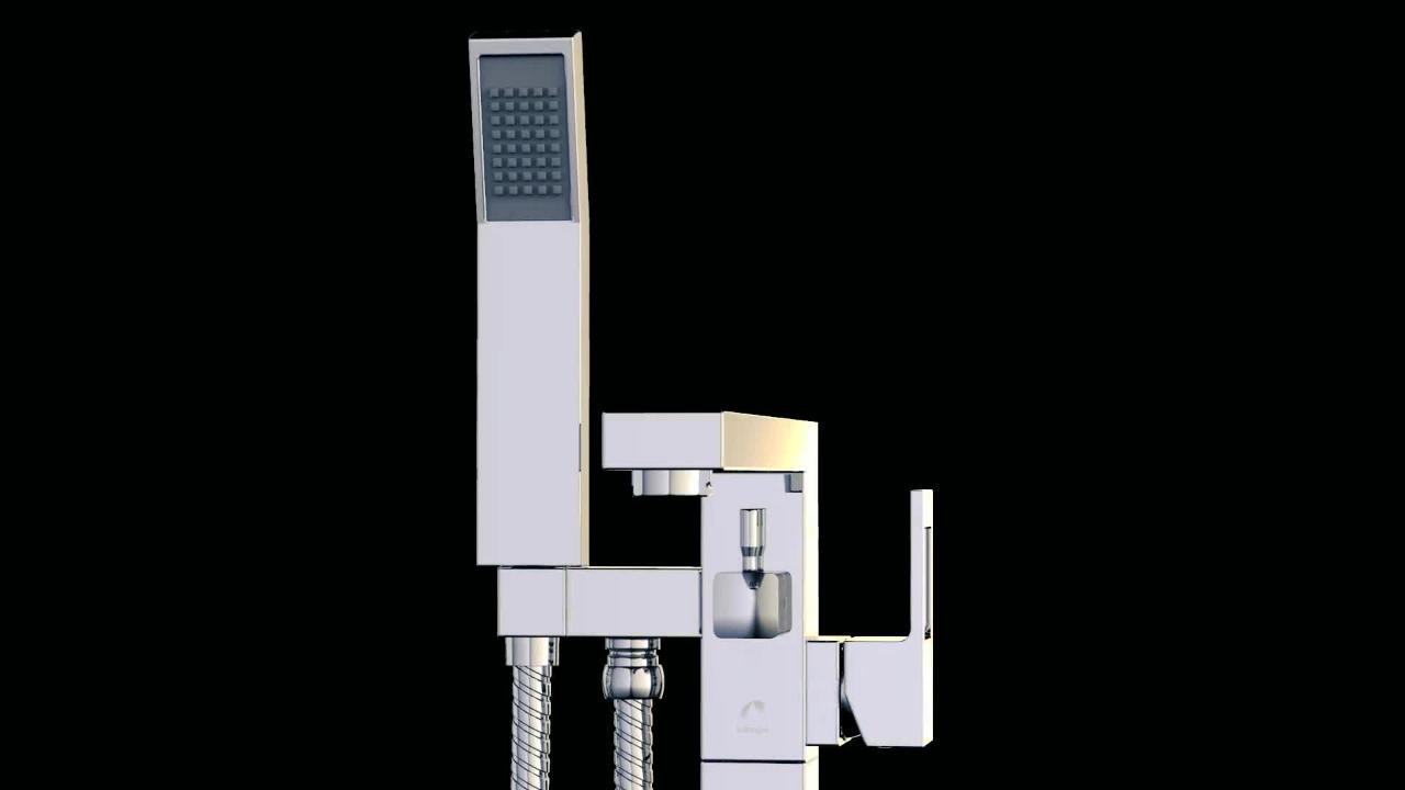Keeney Quadrato Polished Chrome 2-handle Shower Faucet with Valve Keeney Quadrato Polished Chrome 2-handle Shower Faucet with Valve