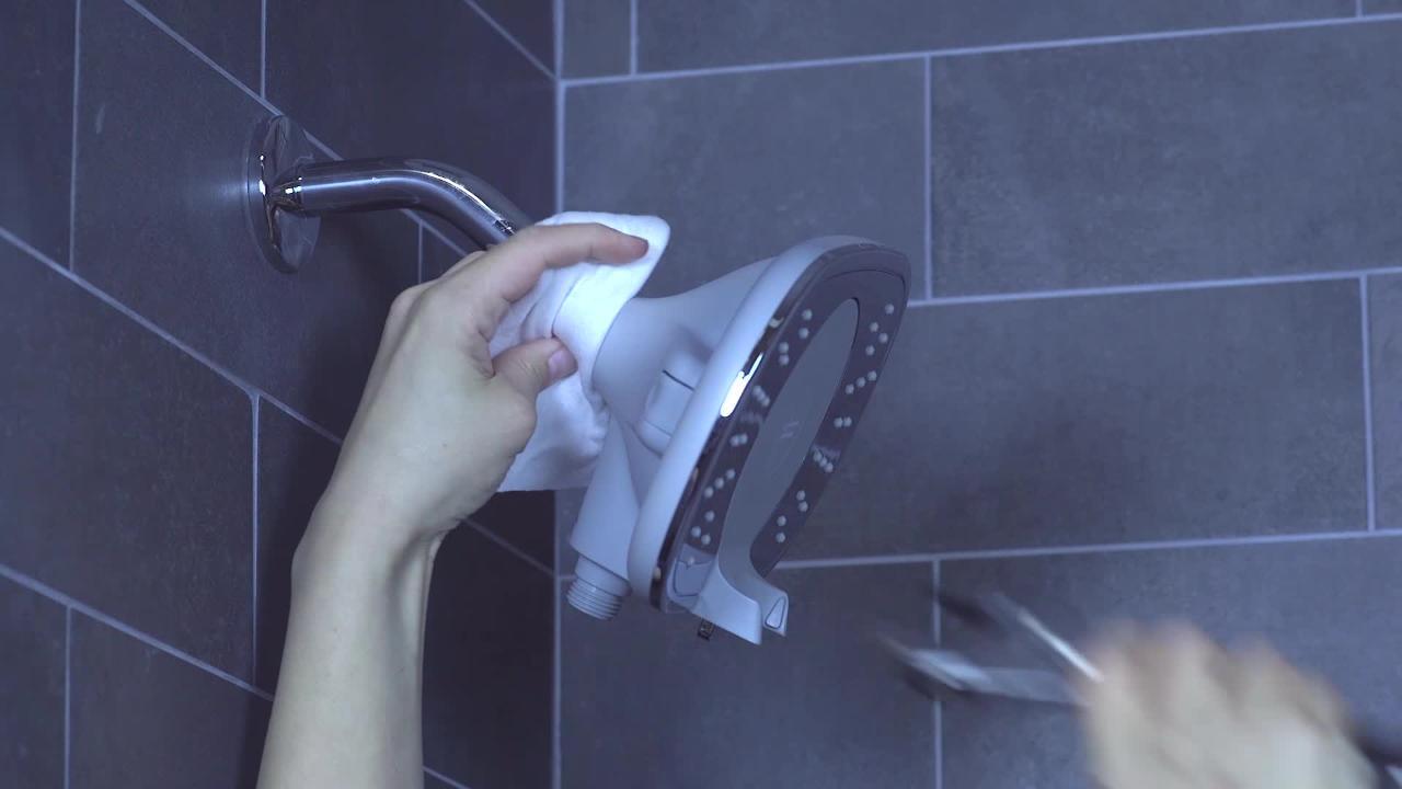 Spectra 4-spray 9.5 in. Dual Shower Head and Handheld Shower Head in Chrome Spectra 4-spray 9.5 in. Dual Shower Head and Handheld Shower Head in Chrome