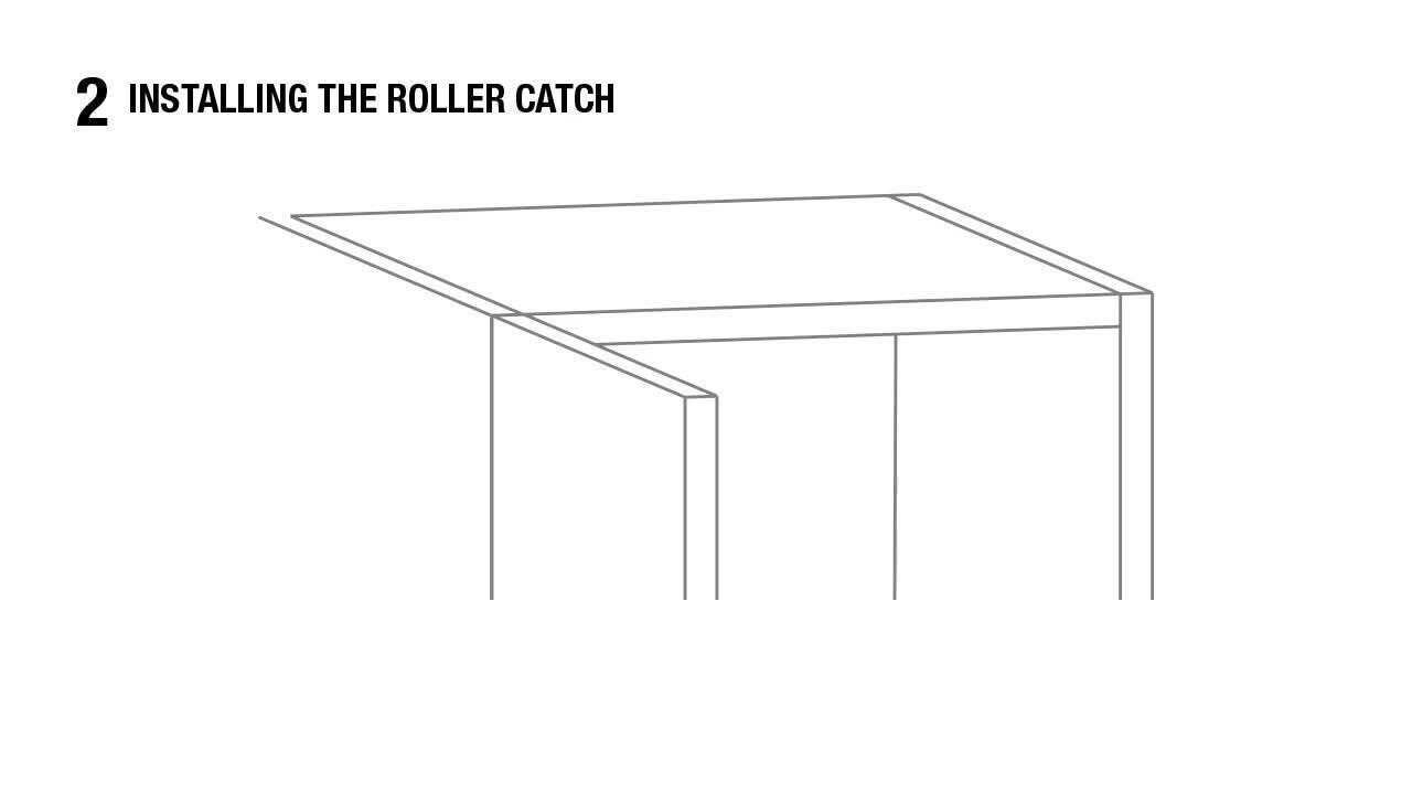 Double Roller Catch, Nickel Plated (1-Pack) Double Roller Catch, Nickel Plated (1-Pack)
