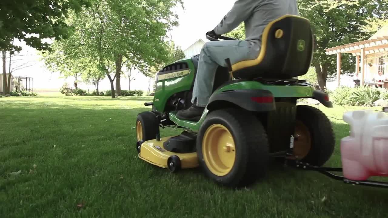 Leaf sweeper for zero turn online mower