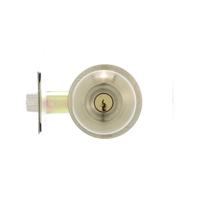 Avila Stainless Steel Keyed Entry Door Knob Lock Set Avila Stainless Steel Keyed Entry Door Knob Lock Set