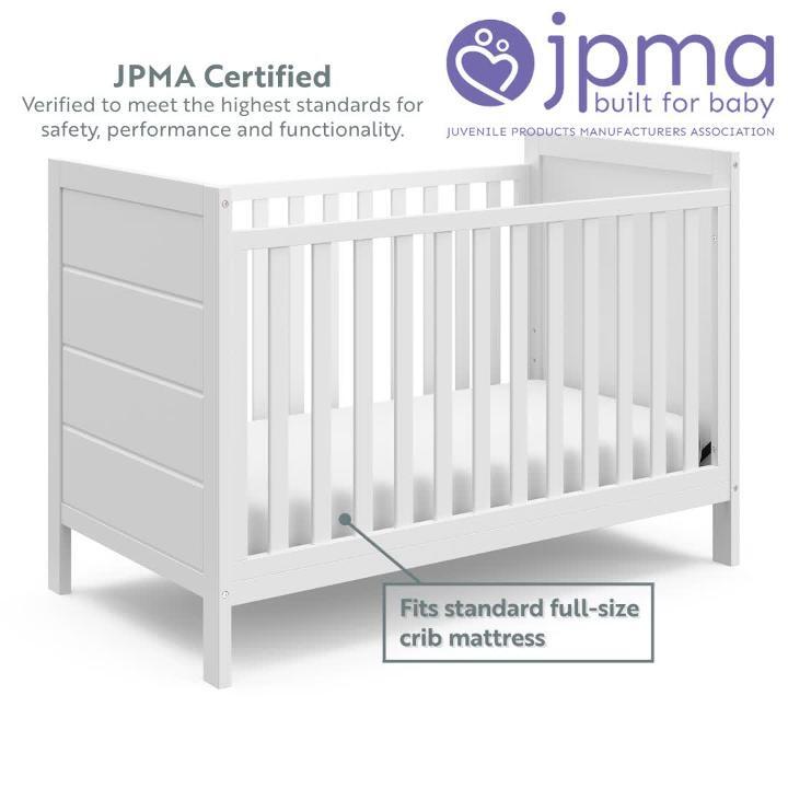 Hillcrest Gray 4In1 Convertible Crib