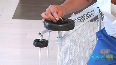 Honey-Can-Do - 4-Wheel Utility Cart