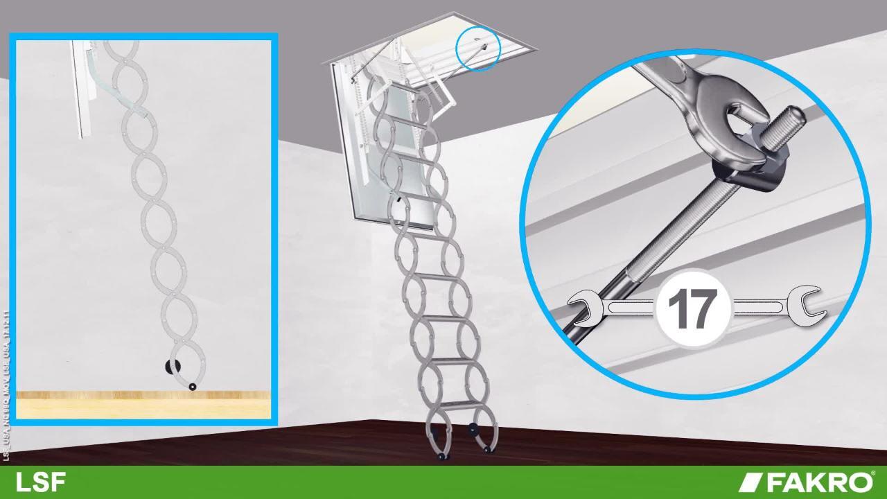 Fakro Lsf 9 Ft 10 In 25 In X 47 In Fire Rated Insulated Steel Scissor Attic Ladder With 350 Lb Load Capacity Not Rated The Home Depot Fakro Lsf 9 Ft 10 In 25 In X 47 In Fire Rated Insulated Steel Scissor Attic Ladder With 350 Lb Load Capacity Not Rated The Home Depot