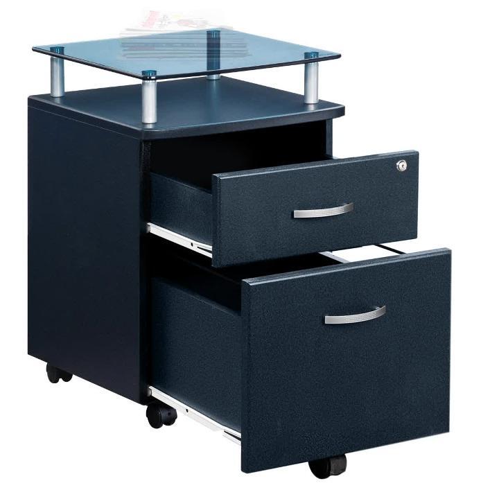 glass top file cabinet