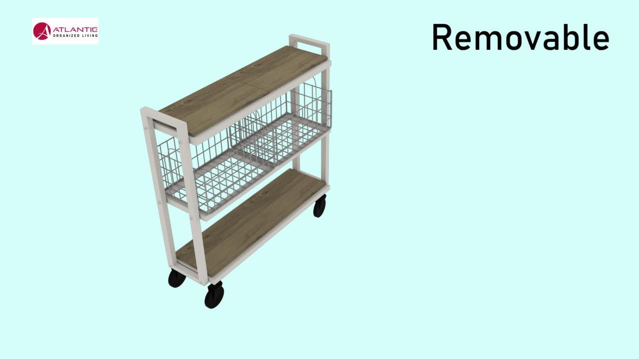 Cart System - Wire Baskets - The Atlantic Store