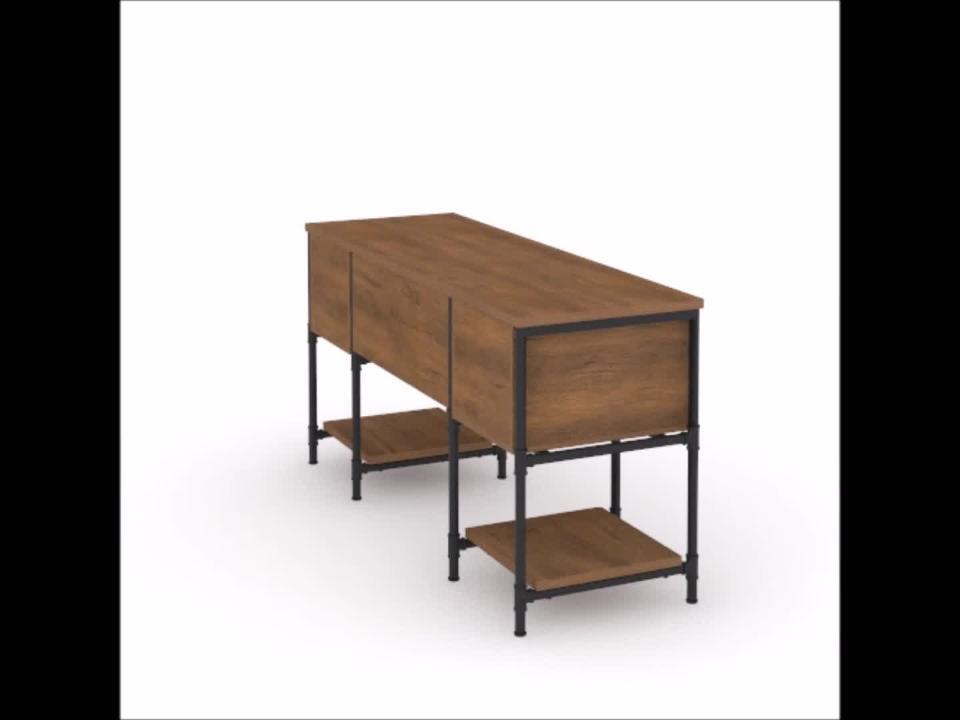 Sauder iron city deals desk