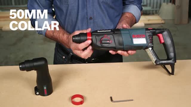 Right angle sds hammer outlet drill