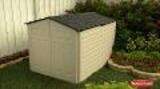 Rubbermaid 5-ft x 6-ft Slide-Lid Resin Storage Shed (Floor Included) -  Matthews Auctioneers