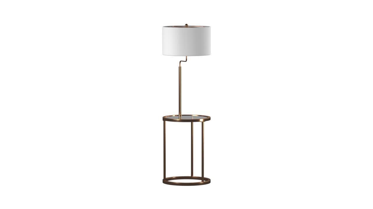 safavieh crispin floor lamp