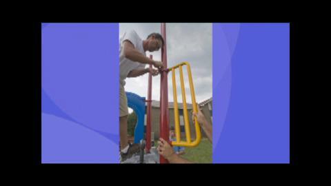 UltraPlay Commercial Monkey Bars for Kids