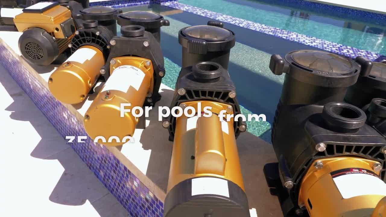 XtremepowerUS 2 HP Self-Priming Dual Speed In-Ground Pool Pump 2