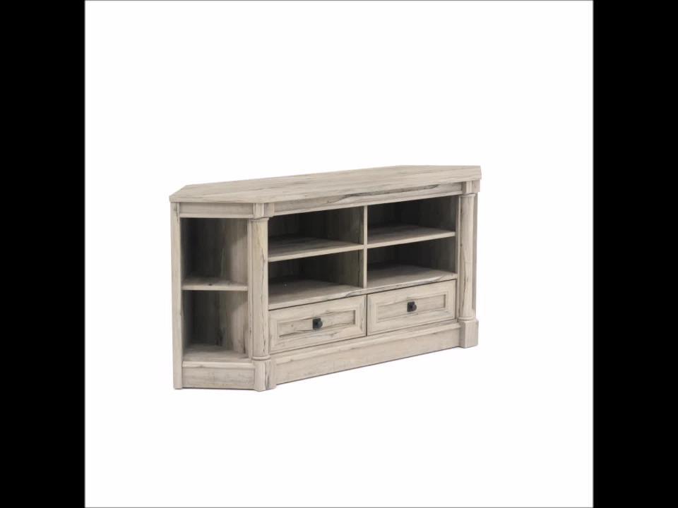 Sauder palladia deals corner entertainment credenza