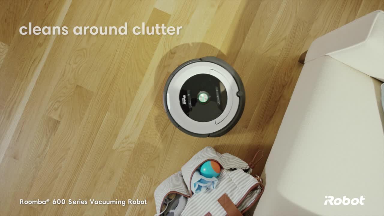 iRobot Roomba 675 Robot Vacuum Bundle - Conectado Wi-Fi, ideal para pelo de  mascotas : Hogar y Cocina 
