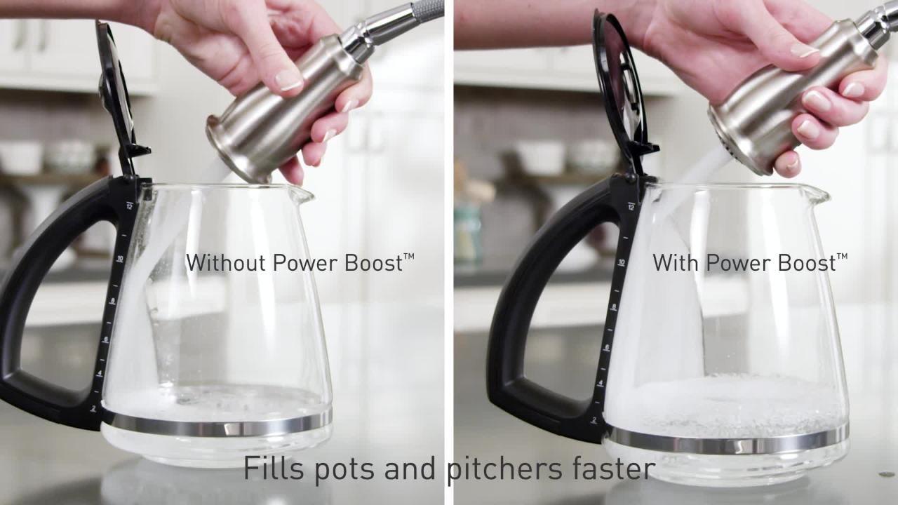 Arbor Single-Handle Pull-Down Sprayer Kitchen Faucet with Power Boost in Oil Rubbed Bronze Arbor Single-Handle Pull-Down Sprayer Kitchen Faucet with Power Boost in Oil Rubbed Bronze