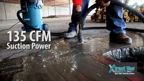 Makita - 12-Gal. Xtract Vac Wet/Dry Vacuum