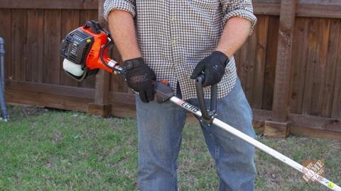 ブレーカーズ 16.5”エコラスティック ECHO 8 in. 22.8 cc Gas Stick Edger PE-230 - The Home Depot