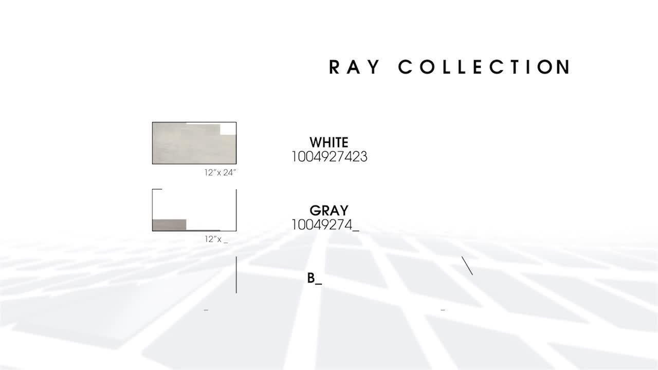 Eclipse Ray Blue 8 Hex 16 Pieces// 6.03 Sqft//Case