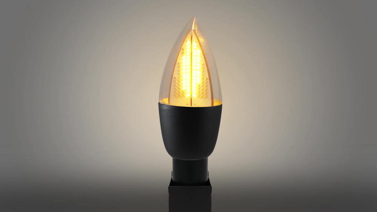 6pcs Mini Lantern with Flickering LED Candles,Vintage Black