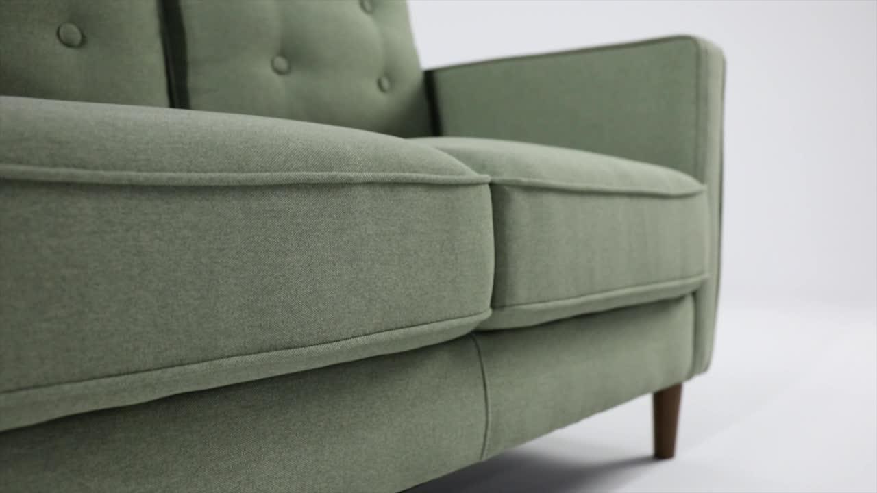 Have a question about Zinus Lauren 30.3 in. Pear Green Polyester 3