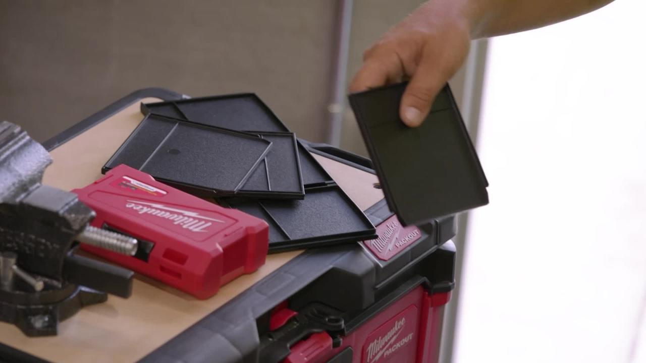 MILWAUKEE® PACKOUT™ 3-Drawer Tool Box