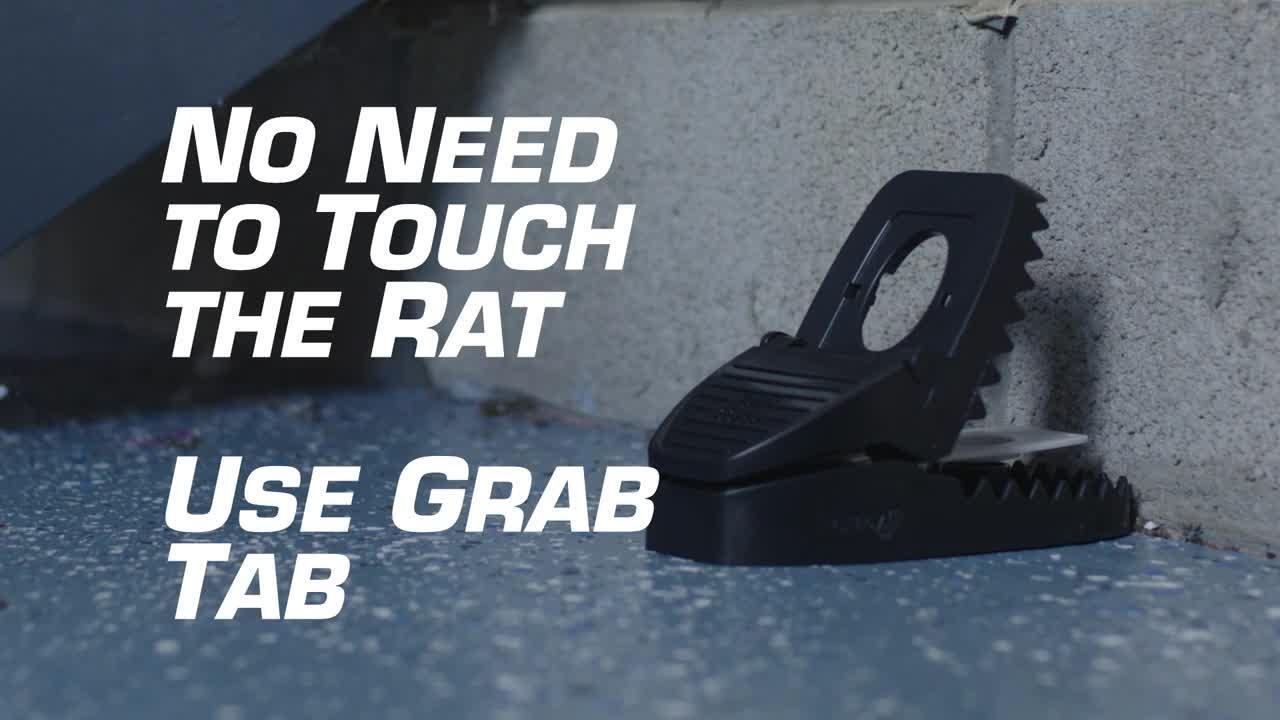 Kat Sense Rat Mouse Traps for House - Heavy Duty Covered Double No Escape  Humane Rat Trap Delivers an Instant Kill - Easy to Use & No Touch Rodent