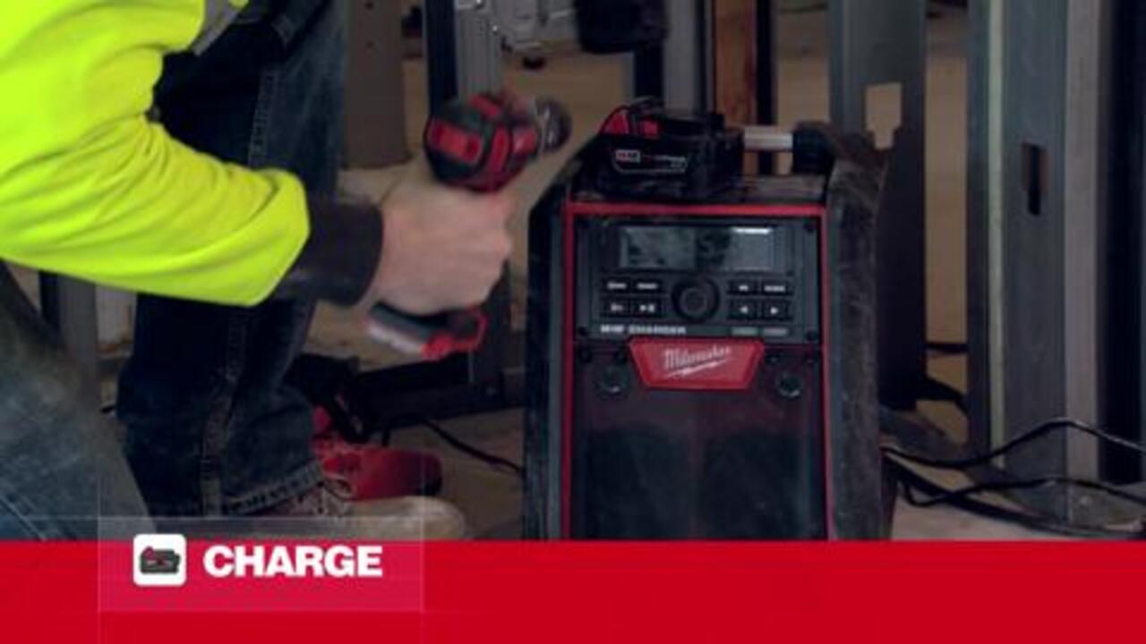 Milwaukee M18 Packout Radio And Charger - Tool Box Buzz Tool Box Buzz