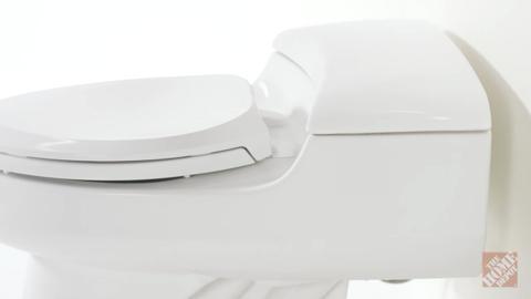 San Raphael Comfort Height 1-piece 1 GPF Single Flush Elongated Toilet in Sandbar, Seat Included