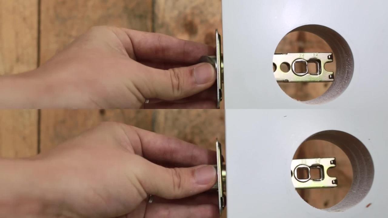 Making Thumb Lock on Inside Assembly Smoother : r/Locksmith