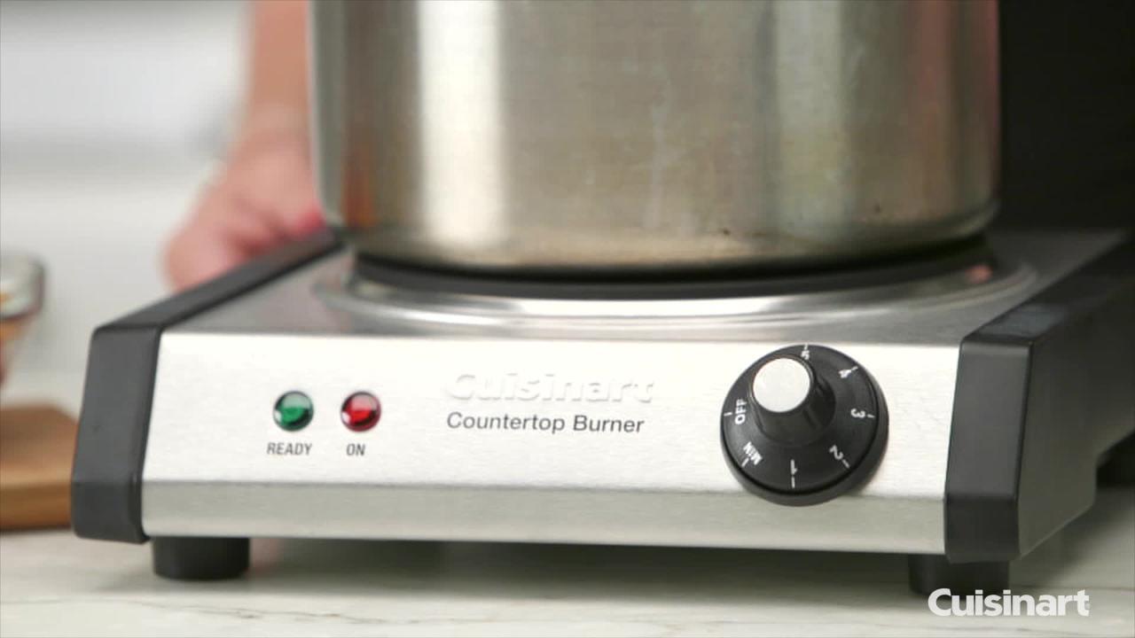 Courant 9.84-in 1 Burner Stainless Steel Electric Hot Plate | WCEB1100K697