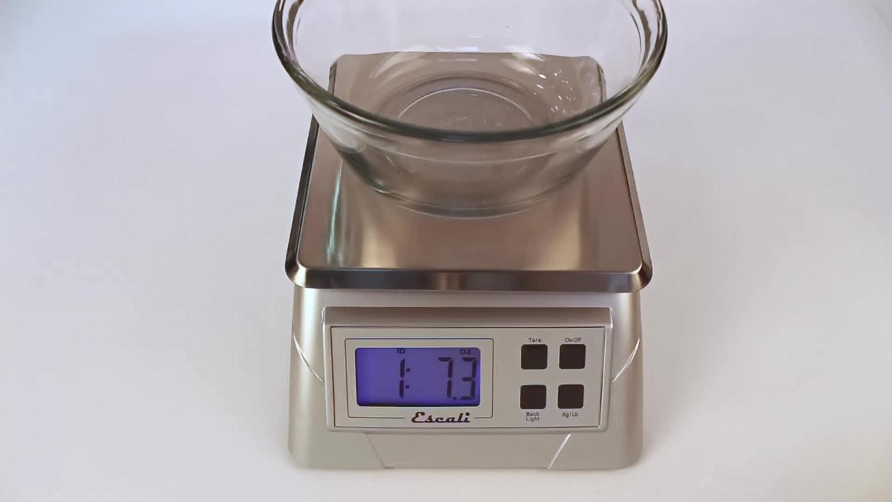 Escali Alimento Digital Food Scale 136DK - The Home Depot