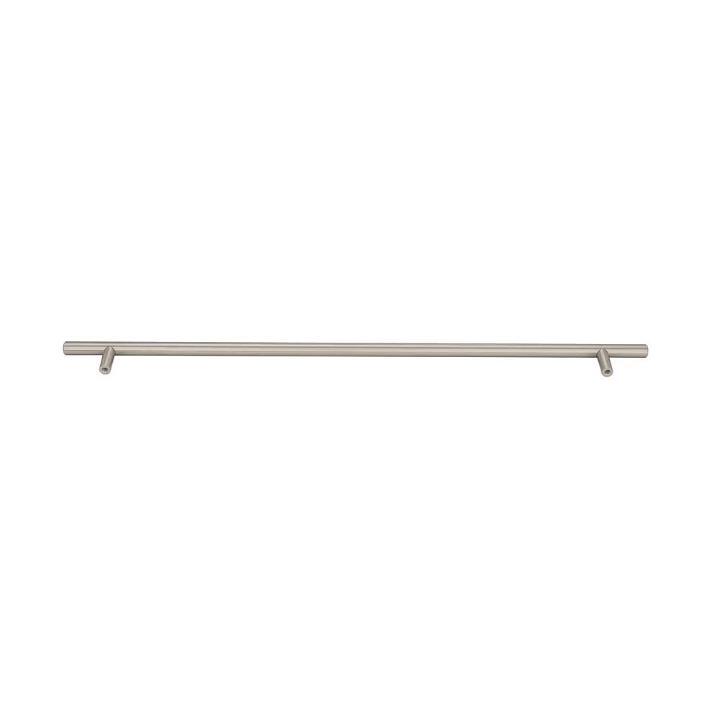 Amerock Bar Pulls 16-3/8 in. (416mm) Modern Sterling Nickel Bar Cabinet Pull BP19015CSG9