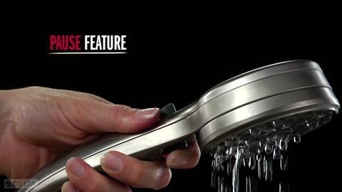ActivTouch 9-Spray 3.7 in. Dual Wall Mount Fixed and Handheld Shower Head in Stainless ActivTouch 9-Spray 3.7 in. Dual Wall Mount Fixed and Handheld Shower Head in Stainless