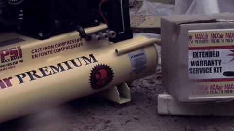 Maxair Premium Industrial 10 Gal. 9 HP GX270 Honda Twin Tank