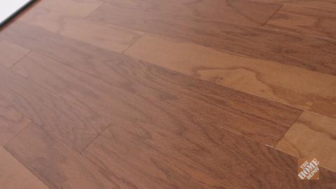 Bruce American Home Autumn Wheat Hickory 3/8 in. T x 3 in. W T+G Distressed Engineered Hardwood Flooring (28 sq.ft./ctn)