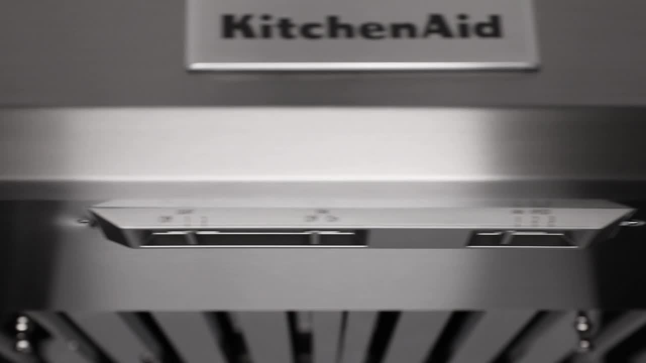 KitchenAid 30 585 CFM Motor Class Commercial-Style Under-Cabinet Range  Hood System Stainless Steel KVUC600KSS - Best Buy