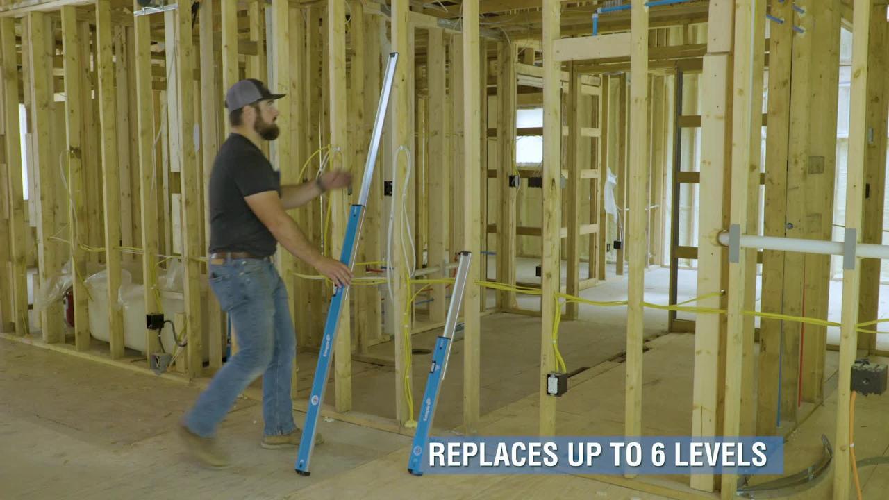Empire - 24 in. to 40 in. True Blue Extendable Box Level