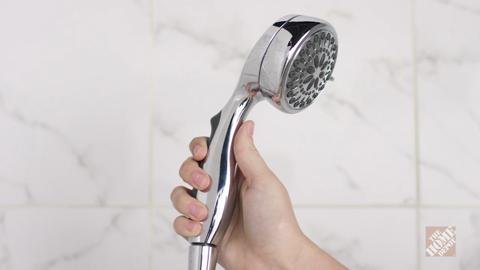 Delta 7-Spray 3.4 in. Single Wall Mount Handheld Shower Head in