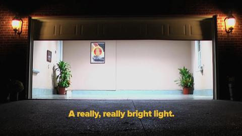 Big Ass Fans - 2 ft. Anodized Aluminum LED Garage Light with Occupancy Sensor