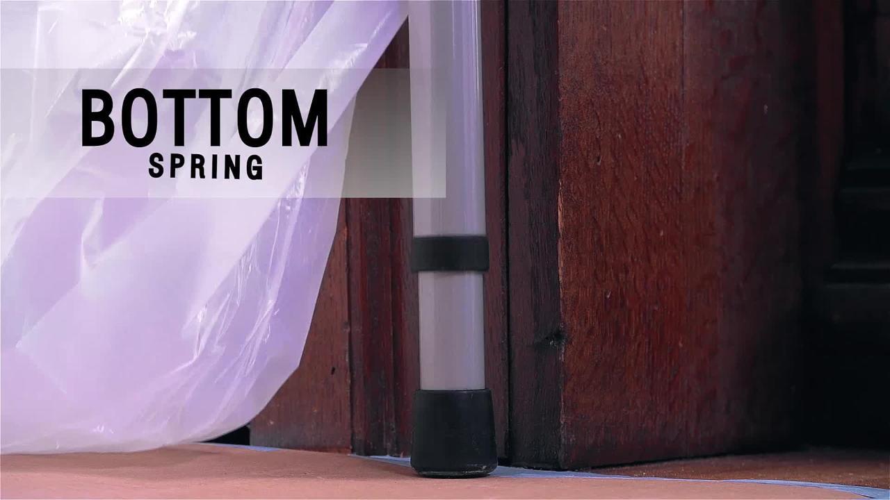 TRIMACO E-Z Up Peel + Stick Zipper 06184 - The Home Depot