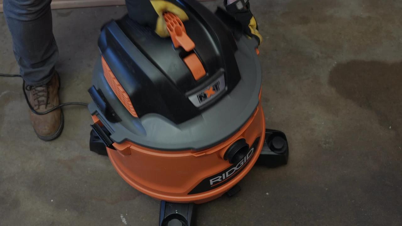 RIDGID 14 Gallon 6.0 Peak HP NXT Wet/Dry Shop Vacuum with Fine Dust Filter,  Hose, Accessories and Premium Car Cleaning Kit HD1401 - The Home Depot